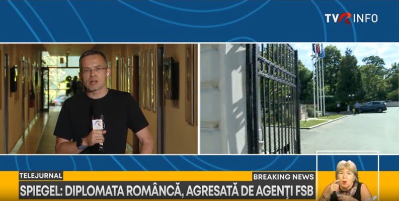 Diplomată româncă agresată la Vladivostok. Imagini difuzate în presa locală arată că a fost  o țintă din momentul sosirii