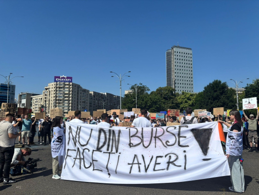 David, despre protestele privind bursele: Un student raţional şi decent, dacă ar fi locul meu, ar face ce fac eu