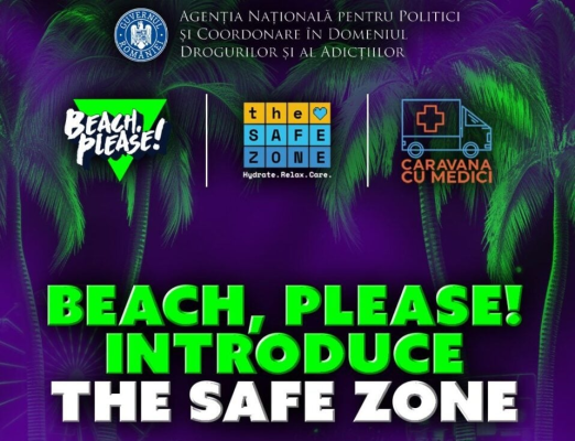 BEACH, PLEASE! introduce The Safe Zone – un nou model de prevenție și sprijin psihologic pentru tinerii din festivaluri, în parteneriat cu ANPCDDA și Asociația Caravana cu Medici