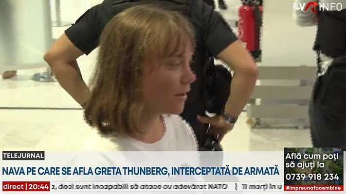 Activista Greta Thunberg, deportată din Israel, a ajuns la Paris