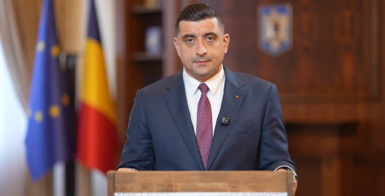 George Simion a mimat un discurs de preşedinte, cu atacuri la Nicuşor Dan: „Vom munci, vom lupta, vom rezista și vom înving”