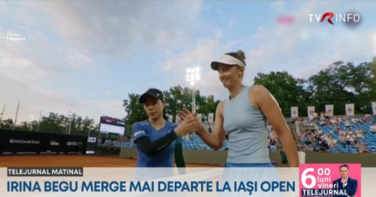 Irina Begu s-a calificat în optimi la turneul WTA de la Iași. Miriam Bulgaru, învinsă la debut, deși a câștigat primul set cu 6-1