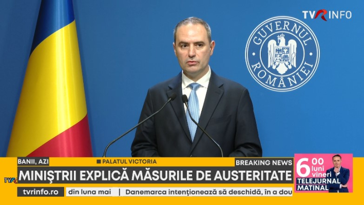 Ministrul Finanțelor, Alexandru Nazare: Prin acest pachet fiscal, evităm trei riscuri extrem de importante