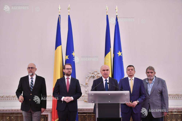 Acord coaliție/ Rotativă la guvernare - premierul va fi de la PNL până în aprilie 2027 și de la PSD până în decembrie 2028