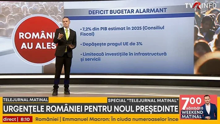 Problemele urgente ale României. Misiune dificilă pentru noul președinte