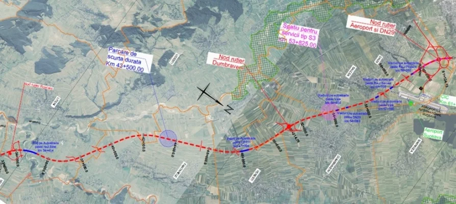 UMB câștigă un nou contract pe AUTOSTRADA Moldovei. CNAIR a desemnat constructorul pentru secțiunea Roșcani-Suceava