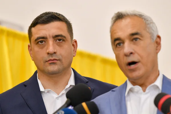 IPJ Ilfov, precizări după ce lui Simion şi Georgescu nu li s-au permis declaraţiile în secţia de vot