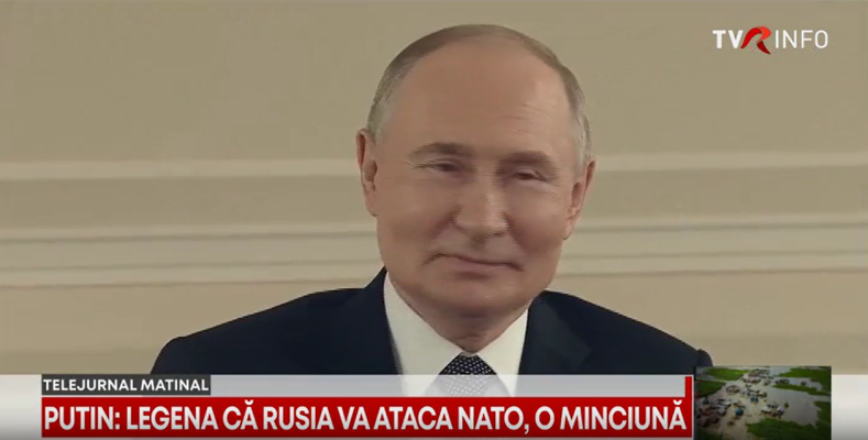 Putin: „Legenda că Rusia va ataca NATO este o prostie”. Răspunsul lui Mark Rutte: „Mașina de război a lui Putin accelerează”