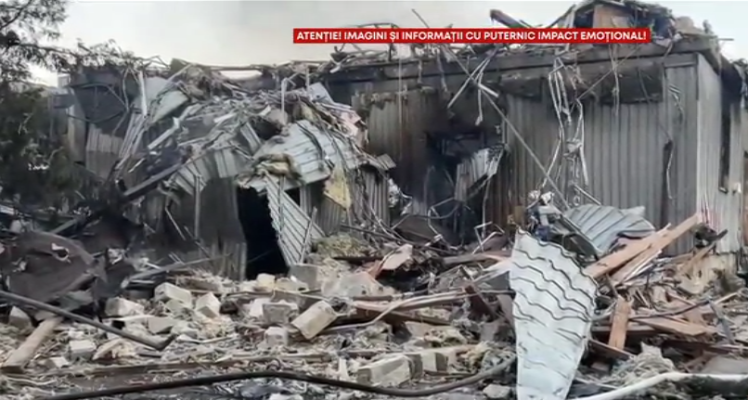 Rusia a lansat o bombă ghidată de 500 de kg asupra unei pieţe dintr-un oraş din Doneţk. Cel puţin doi morţi şi 22 de răniţi