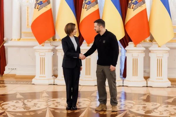 Maia Sandu e la Kiev. Ce discuții poartă cu președintele ucrainean Volodimir Zelenski