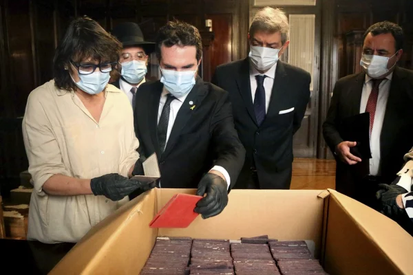 Lăzi cu documente din Germania nazistă, găsite din întâmplare în subsolul Curții Supreme din ARGENTINA