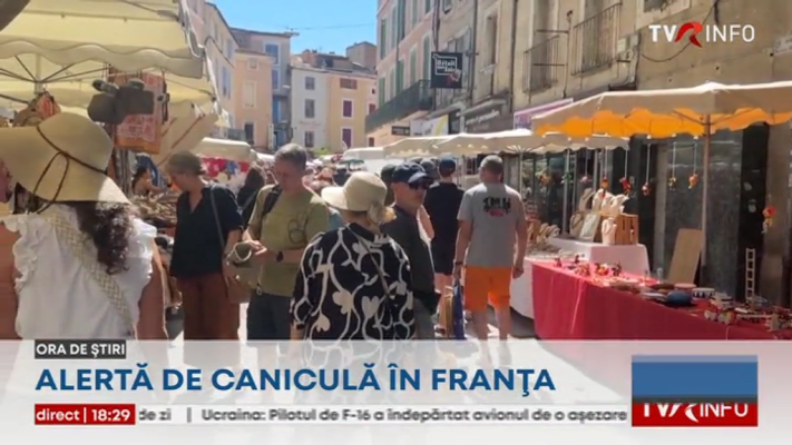 Europa de Vest rămâne sub așa-numitul „dom de căldură”, cu temperaturi caniculare și fenomene meteo extreme