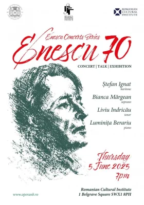 Seria Concertelor Enescu la ICR Londra: Œdipe