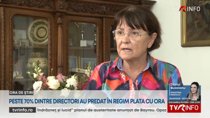 Peste 70% dintre directorii de şcoli din România au predat în ultimul an şcolar în regim de plată cu ora