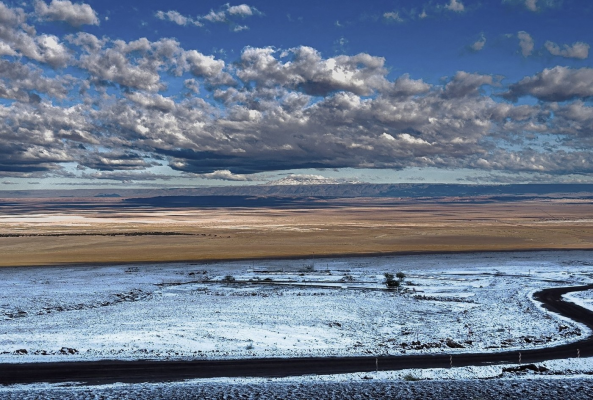 Fenomen extrem de rar. A nins în deșertul Atacama, cel mai arid din lume