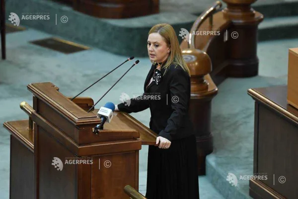 Senat: Nadia-Cosmina Cerva - noul lider de grup al grupului S.O.S. România