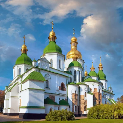 Catedrala Sfânta Sofia din Kiev, aflată în patrimoniul mondial UNESCO, avariată de un atac rusesc