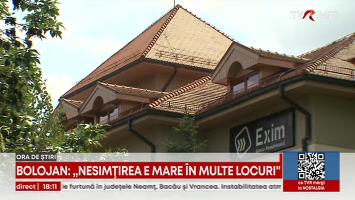 Exim Bank plătește chirie zeci de mii de euro unei firme care a închiriat sediul de la RAAPPS. Cazul a fost dezvăluit de premierul Ilie Bolojan