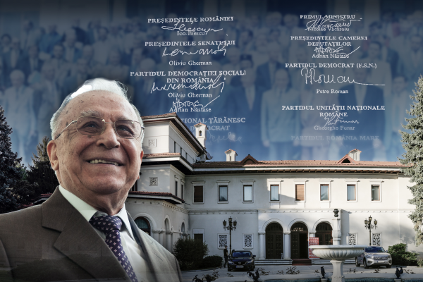 Unul dintre momentele cu care se laudă cel mai mult Ion Iliescu sugerat ca model pentru 2025, în formula PSD-PNL-UDMR-USR. „Șantaj și oportunism”