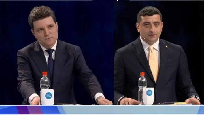 Dezbaterea de la Camera de Comerț. Doar Simion a venit, Nicușor Dan nu s-a prezentat (video)