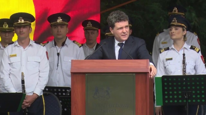 Nicuşor Dan, la un eveniment organizat de Ambasada britanică: Împărtăşim valori democratice şi o viziune similară privind pacea şi securitatea/ Apreciez în mod deosebit angajamentul Marii Britanii printr-o contribuţie importantă la securitatea României