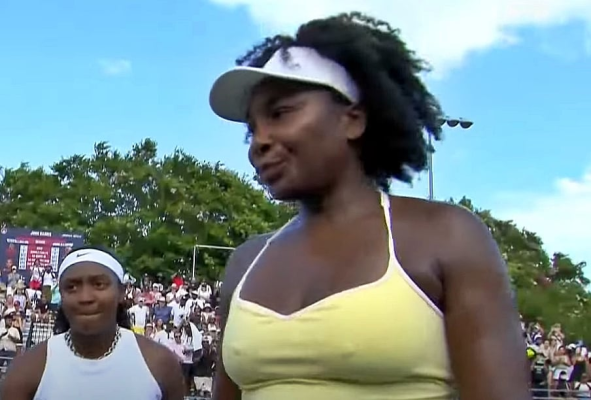VIDEO Pe terenul de tenis la 45 de ani – Venus Williams, victorie la revenire