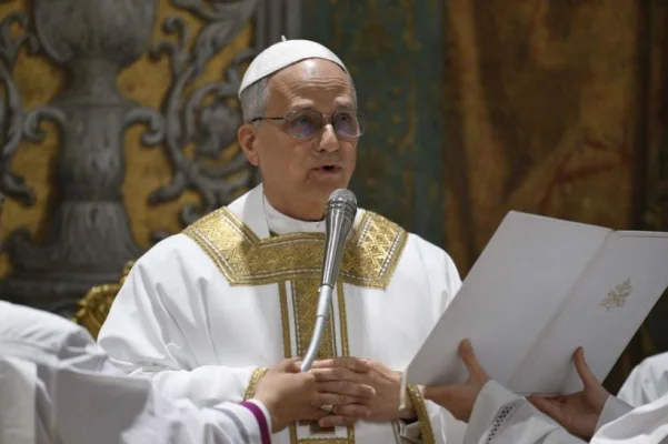 Papa Leon, prima întâlnire cu oficialii Curiei Romane și angajații Sfântului Scaun