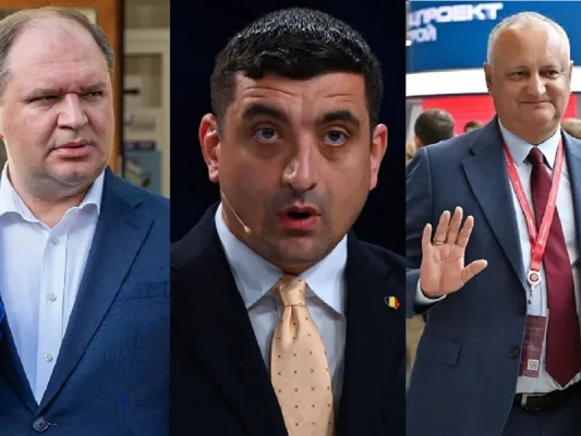 Pro-rușii de la Chișinău Ceban și Dodon îl susțin pe George Simion. Se joacă ruleta rusească