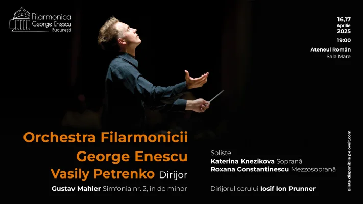 Dirijorul Vasily Petrenko, pentru prima dată la pupitrul Orchestrei Filarmonicii George Enescu