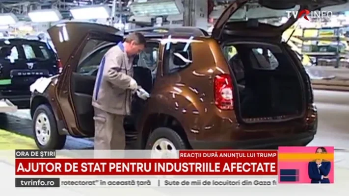 Ajutoare de stat pentru industriile afectate de anunțul lui Trump. Exportăm în SUA componente auto, semifabricate din fier și oțel și medicamente