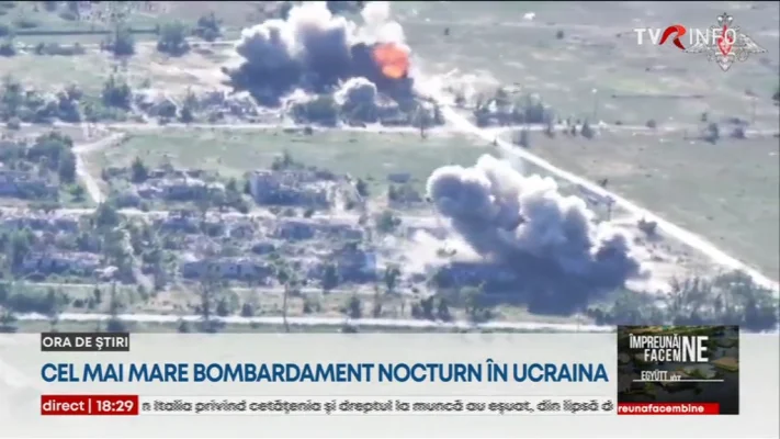 Cel mai mare bombardament nocturn în Ucraina. Nou schimb de prizonieri