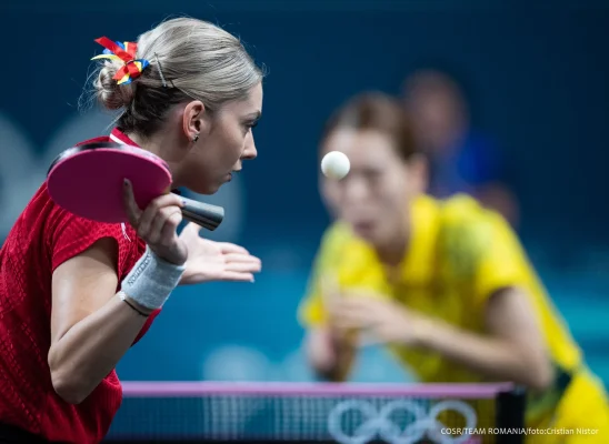 Bernadette Szocs, calificată în optimi la simplu feminin, la Campionatul Mondial de Tenis de masă de la Doha