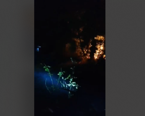VIDEO Incendiu în pădurea de lângă mănăstirea Cocoș, județul Tulcea / Aproape 200 de hectare afectate, intervine un elicopter Black Hawk