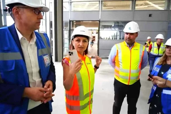 VIDEO Președinta CJ Sibiu, Daniela Cîmpean: Aeroportul Internațional Sibiu va fi gata în acest an. Stadiul lucrărilor, 48%