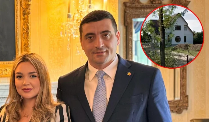 Imagini cu casa din Vrancea a lui George Simion. Are vilă în satul natal, dar stă cu chirie în București