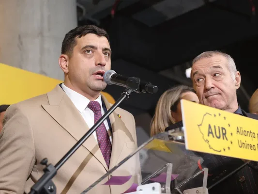 George Simion zice că a oprit vărsarea de sânge anunțată de Călin Georgescu în urmă cu 3 luni