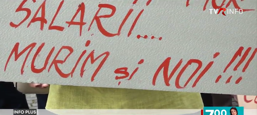 Fără salarii de trei luni. Angajații unei unități medico-sociale din Boldești-Scăeni protestează. Autoritățile pasează responsabilitatea