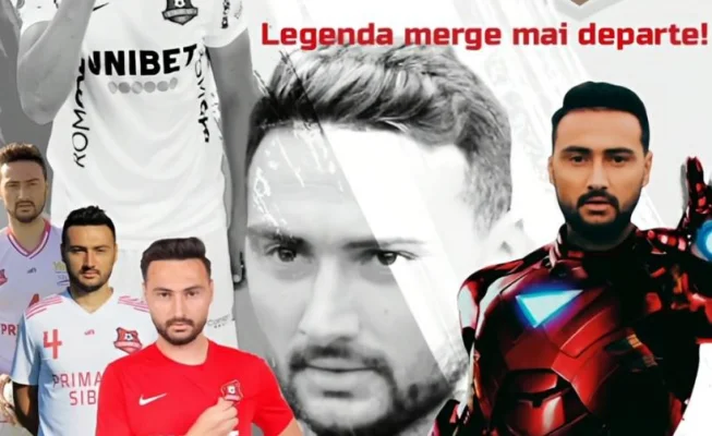 „Iron Man” Ionuț Stoica își prelungește contractul cu Hermannstadt