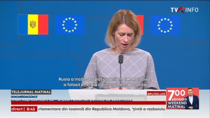 Kaja Kallas: Alegerile parlamentare din Moldova vor fi o țintă principala a războiului hibrid al Moscovei. Vă puteți baza pe sprijinul UE