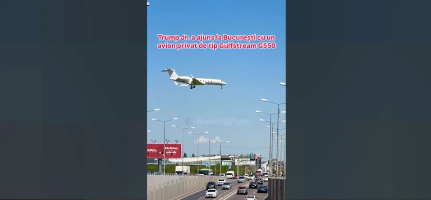 Donald TRUMP Jr. se află în București la un eveniment de business, în plină campanie electorală / Cine sunt invitații săi
