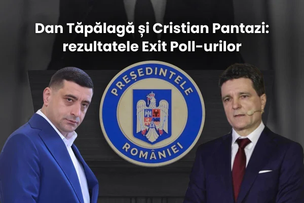VIDEO Jurnaliștii Dan Tăpălagă și Cristian Pantazi au comentat de la ora 22.00 datele prezentate de exit-poll-uri care îl prezintă pe Nicușor Dan câștigătorul alegerilor prezidențiale în fața lui George Simion