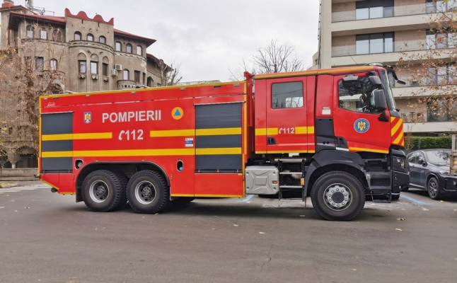 Incendiu la Secția de Psihiatrie a Spitalului Județean Cluj-Napoca: 20 de persoane evacuate, flăcările au cuprins un salon