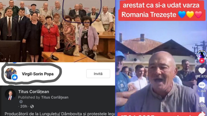 Corlățean acuză o manipulare la Lungulețu cu activiști AUR: Unul dintre cei care au organizat protestul e fost cadru SRI
