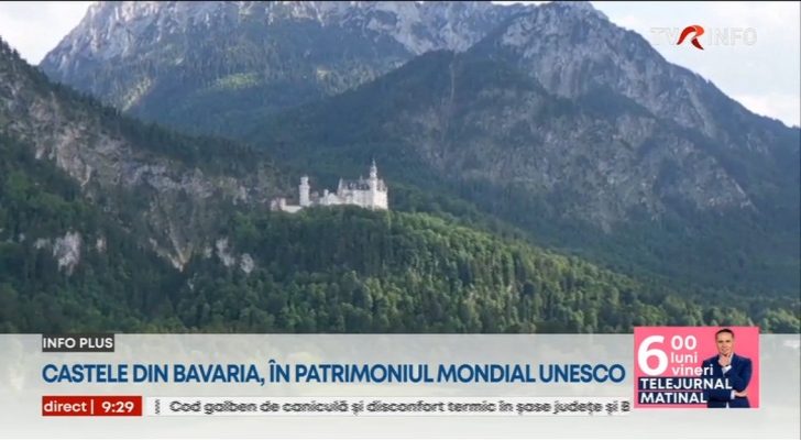 Castele din Bavaria, în patrimoniul UNESCO