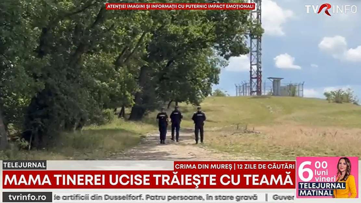 Polițiștii, pe urmele criminalului din Mureș. Mama tinerei ucise trăiește cu teamă. 13 zile de căutări