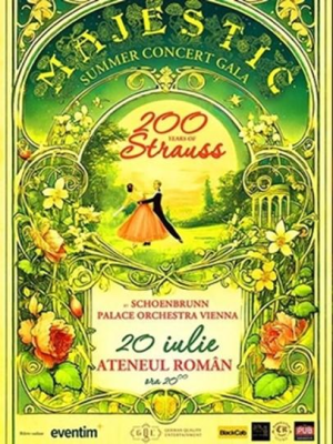 Concert extraordinar Schoenbrunn Palace Orchestra Vienna, pe 20 iulie, la Ateneul Român din București