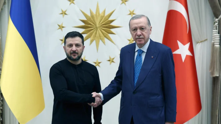 Întâlnirea lui Zelenski cu Erdogan a început la Ankara