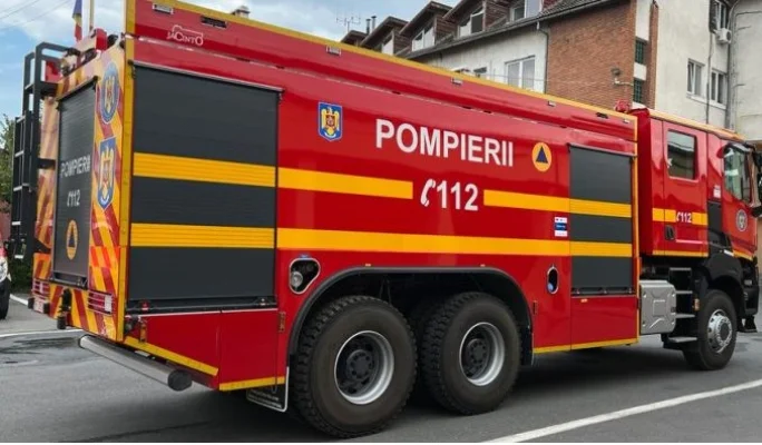Incendiu la un transformator de mare putere de la fosta termocentrală Mintia din Hunedoara