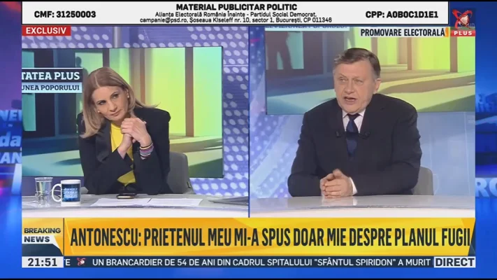 Crin Antonescu: „Dacă se reia turul II, nu particip, că nu sunt invitat”