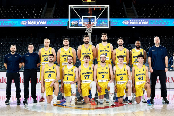 Naţionala României de baschet masculin s-a reunit pentru pregătirea meciurilor din faza a 2-a a precalificărilor europene World Cup 2027 / Programul duelurilor